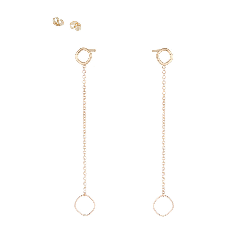 Chain post earrings Clearance