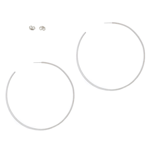 Extra Large Classic Circle Hoop Earrings | Colleen Mauer Designs