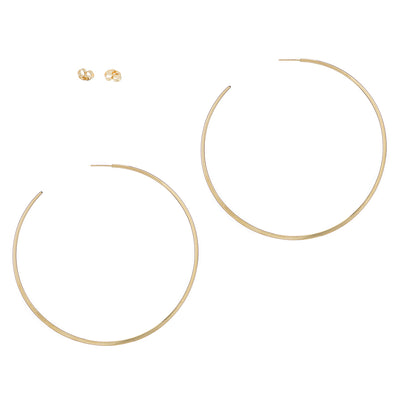 Amazon.com: PAVOI 14K Gold Plated Sterling Silver Post Small Chunky Hoops  Earrings | Thick Lightweight Gold Hoop Earrings for Women (Rose Gold):  Clothing, Shoes & Jewelry