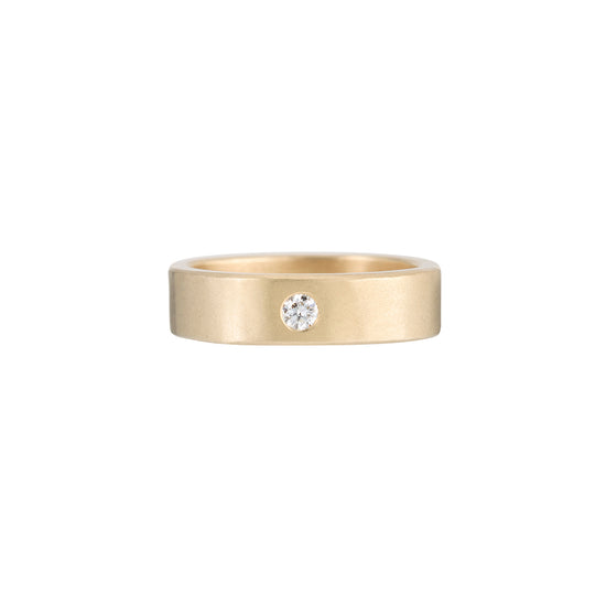 Solid Gold Asbury Ring