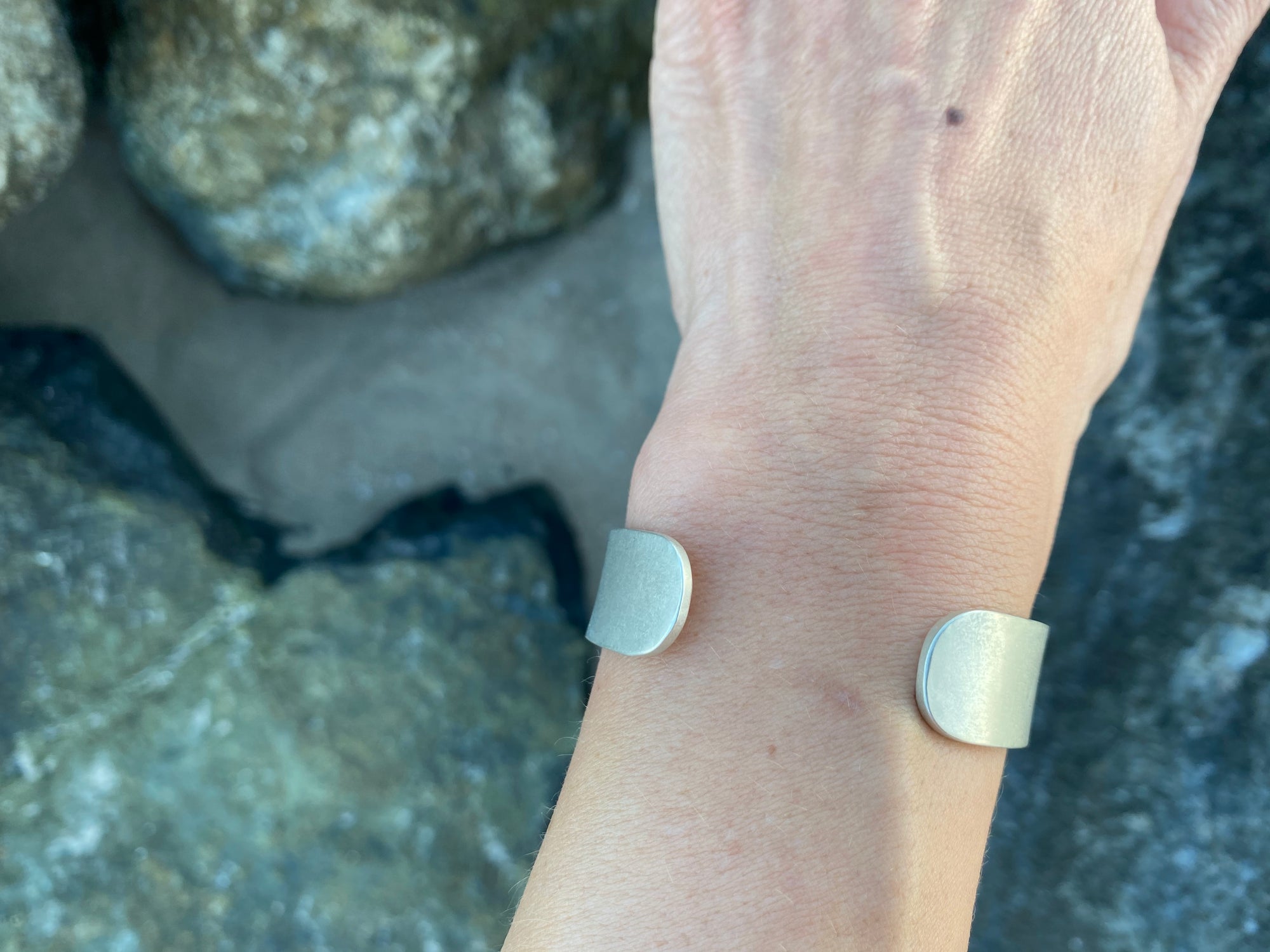 15mm Wide Densa Cuff Bracelet - Colleen Mauer Designs