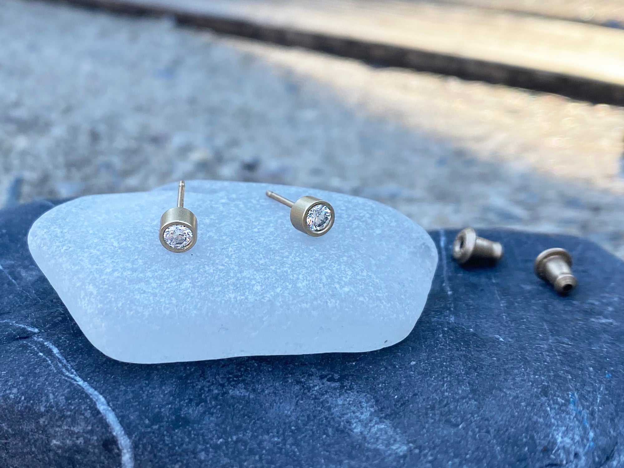 Stellara Diamond Earrings - Colleen Mauer Designs