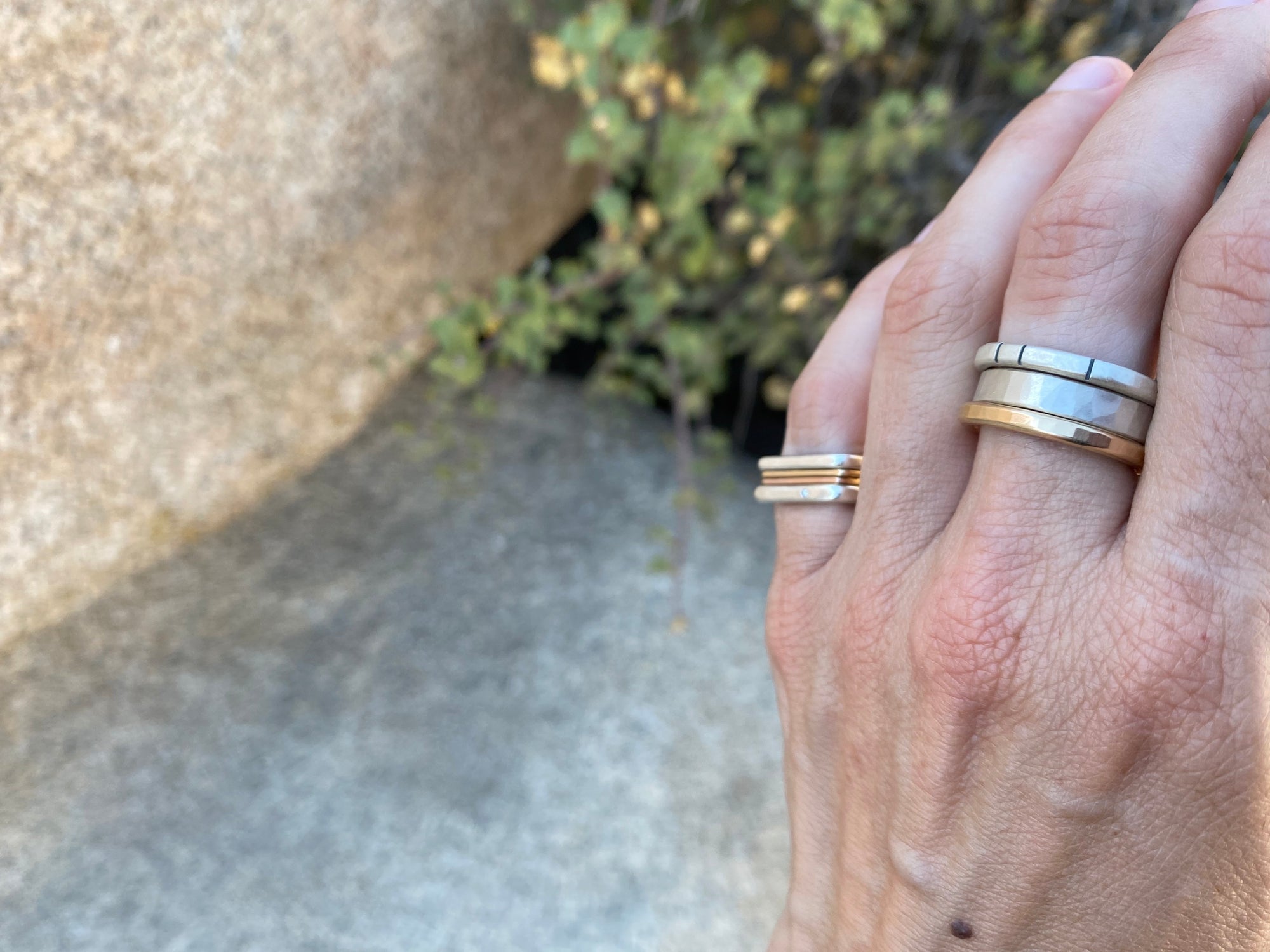 The Meridian Ring Set - Colleen Mauer Designs