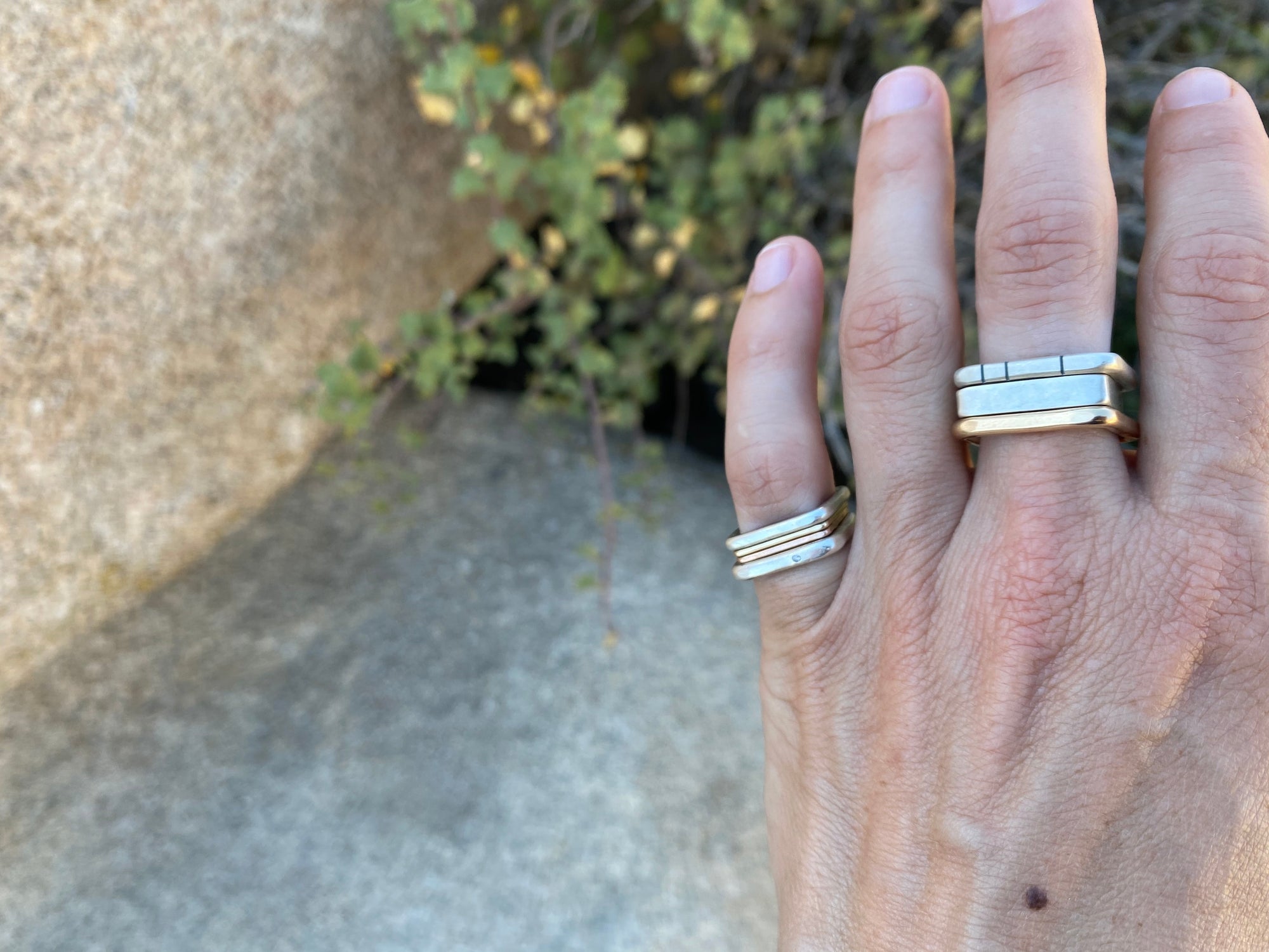 The Meridian Ring Set - Colleen Mauer Designs