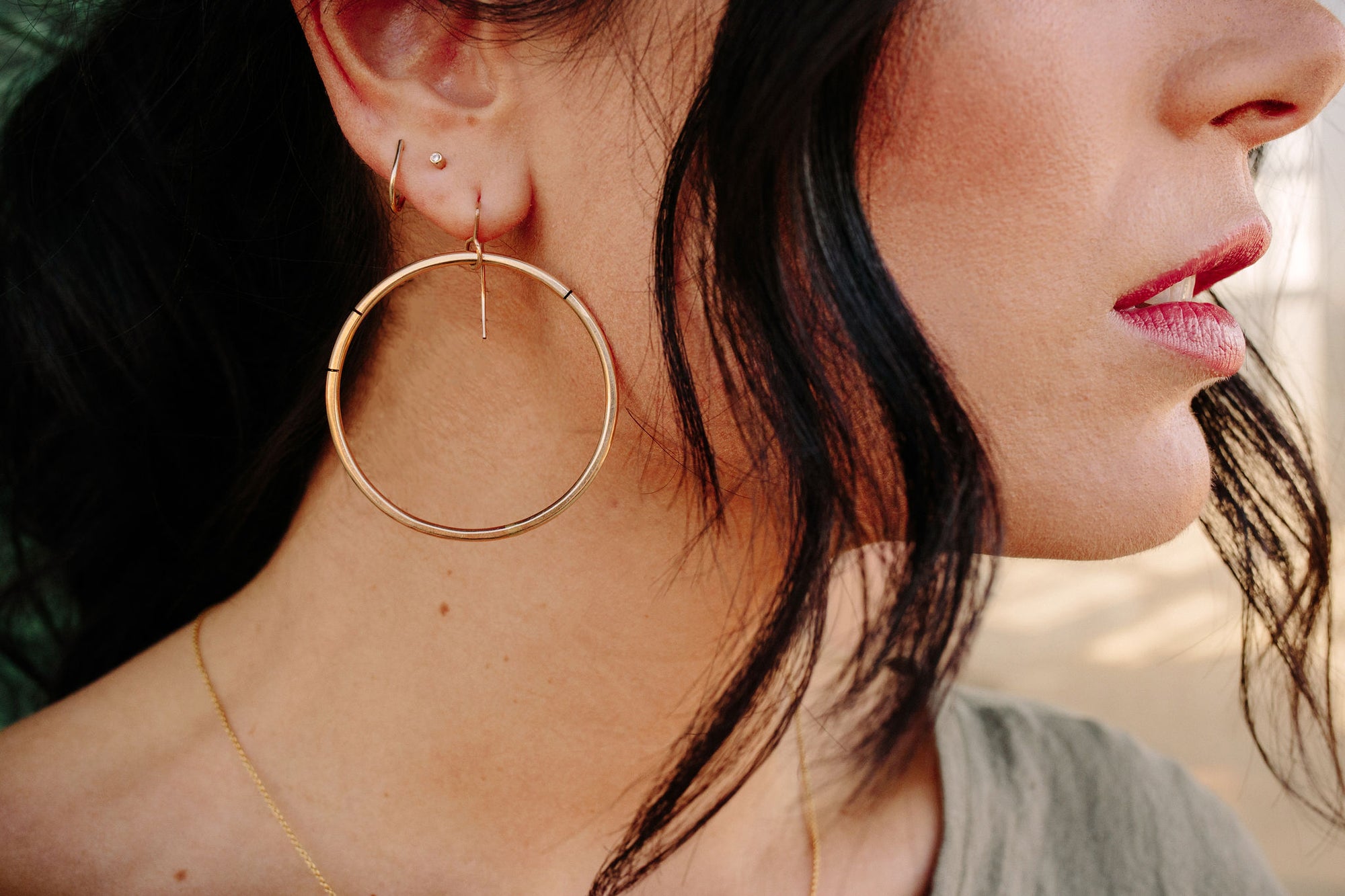 J Post Earrings - Colleen Mauer Designs