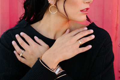 Gemini Channel Ring - Colleen Mauer Designs
