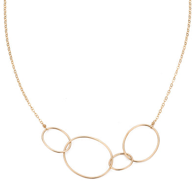 Organic 4-Loop Necklace