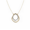 Tri-Toned Topography Necklace