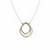 Tri-Toned Topography Necklace (Ready to Ship)