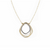 Tri-Toned Topography Necklace