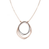 Tri-Toned Topography Necklace