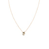 N268g.yg Famila Necklace on Yellow Gold Chain