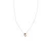 N268s.yg Famila Necklace on Sterling Silver Chain