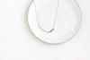 N276x.yg Black and Yellow Gold Mini Inflecto Necklace - Lifestyle Image