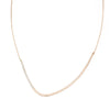 N277g.yg Yellow Gold and Silver Inflecto Necklace on Yellow Gold Chain