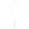 Long Black & Gold Virga Necklace - Colleen Mauer Designs