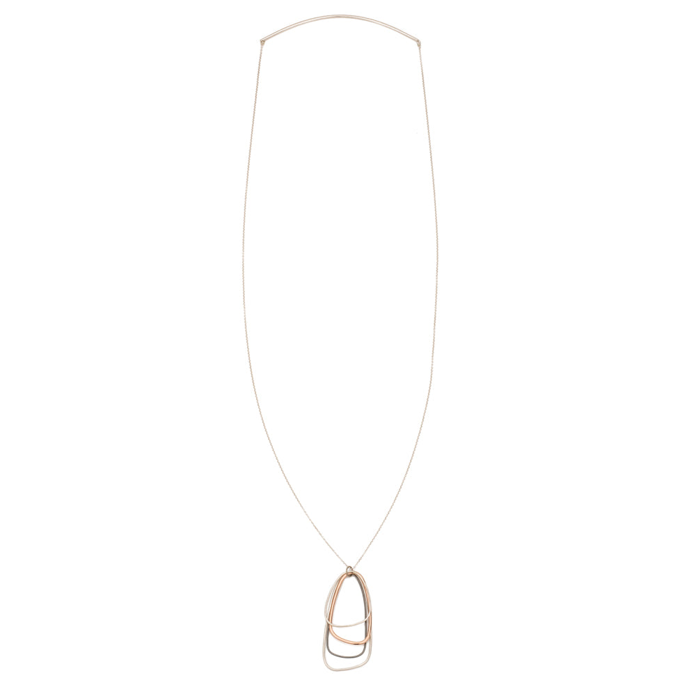 Calvin klein warm sales necklace rose gold