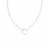 Simple Rounded Square Necklace