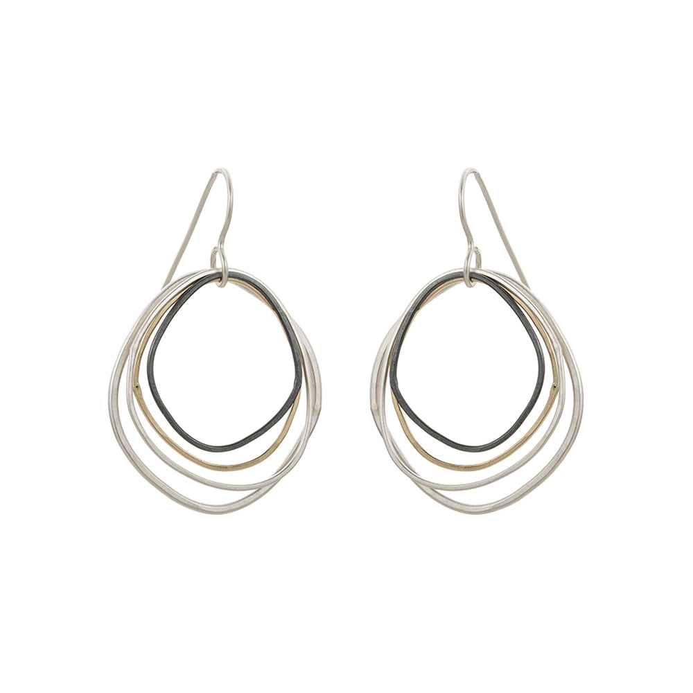 Topography Earrings - Colleen Mauer Designs
