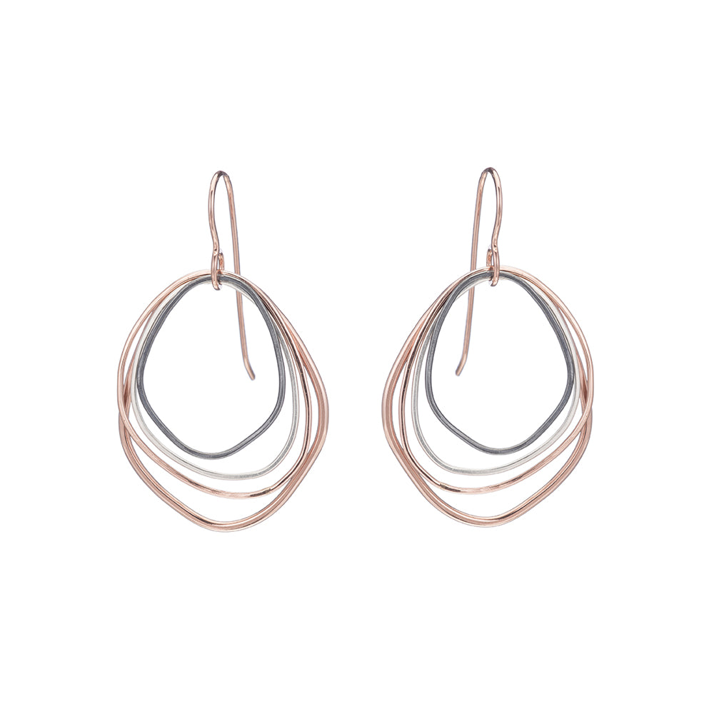 Topography Earrings - Colleen Mauer Designs