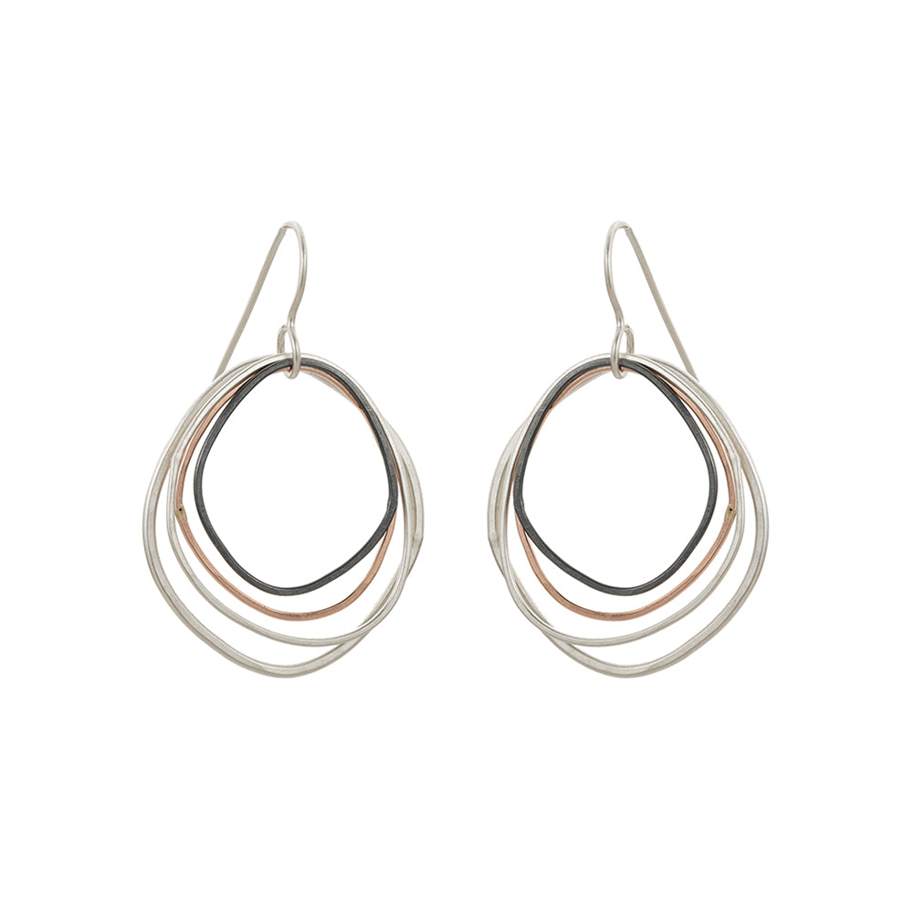 Topography Earrings | Colleen Mauer Designs