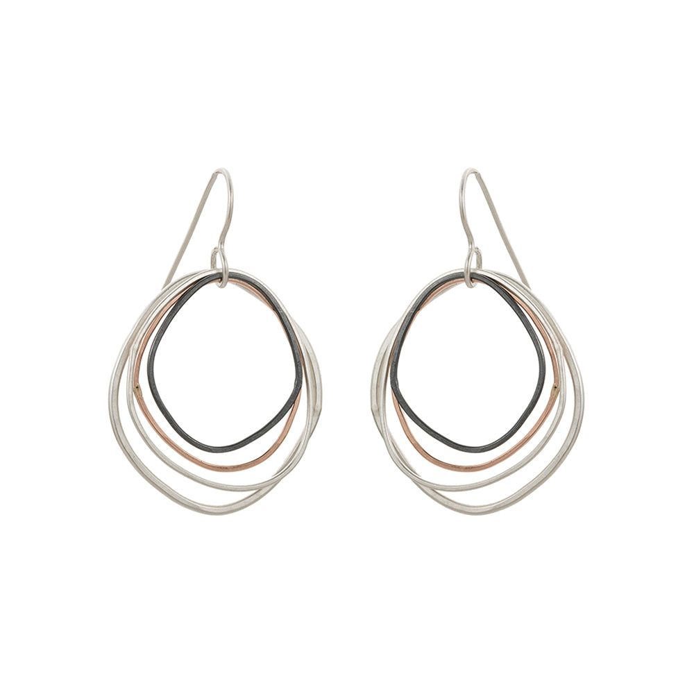 Topography Earrings - Colleen Mauer Designs