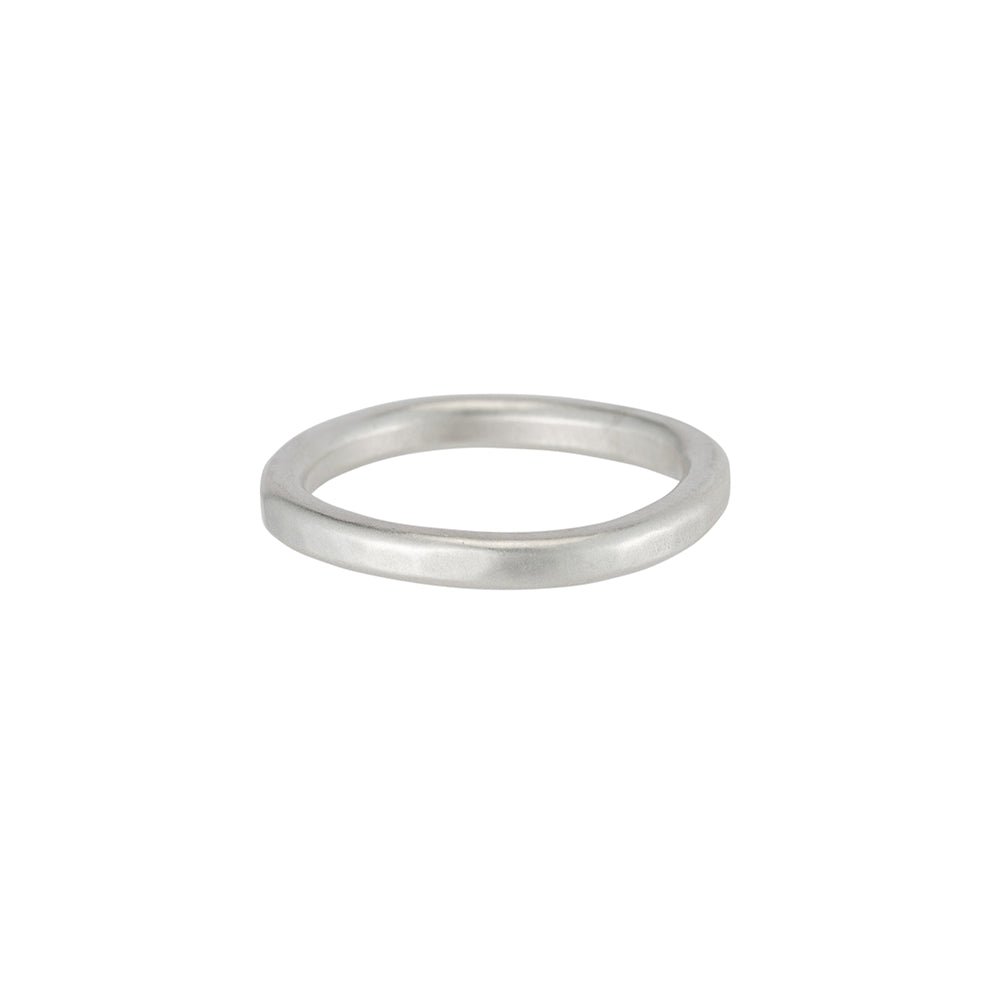 2.5mm Wide Monotone Stacking Ring - Colleen Mauer Designs