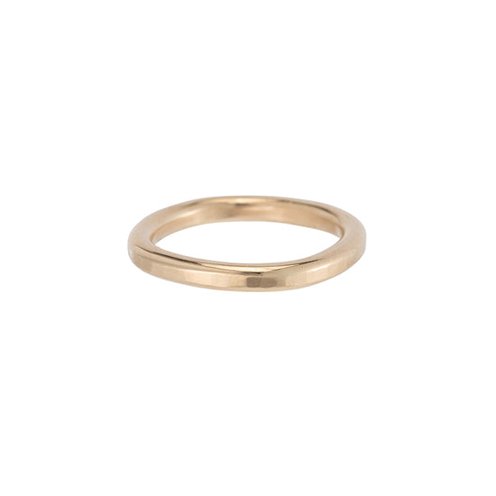 2.5mm Wide Monotone Stacking Ring
