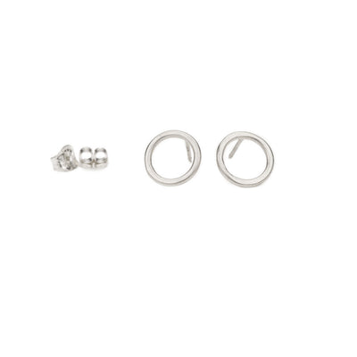 Circle Stud Earrings - Colleen Mauer Designs