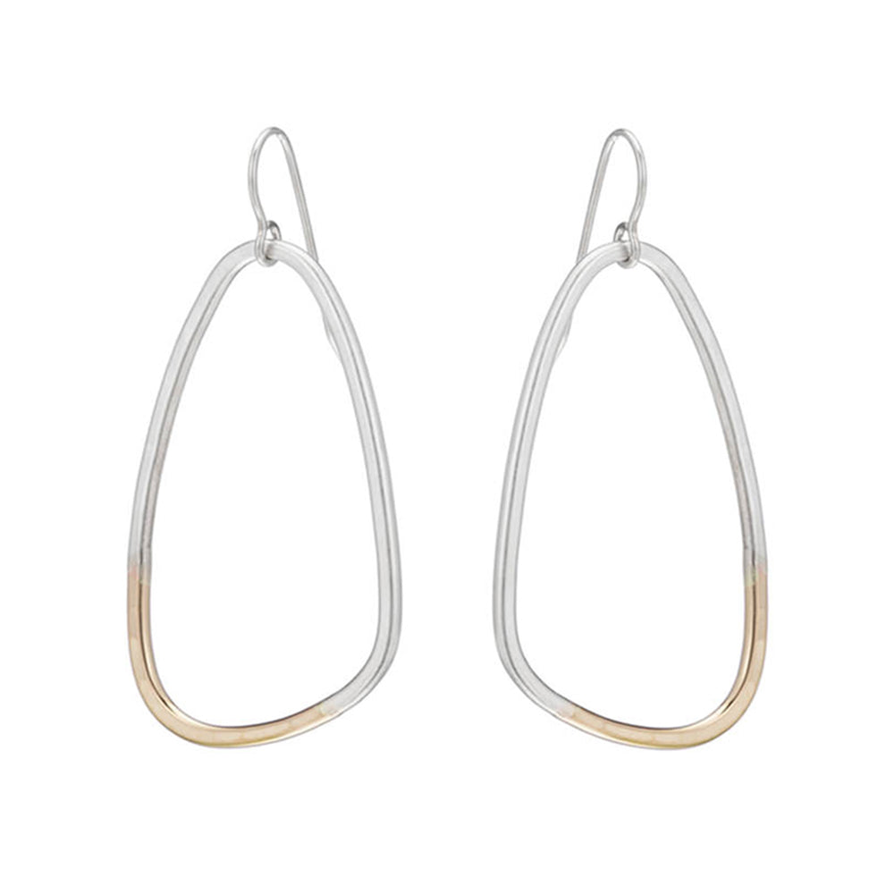 Large Gradient Drop Earrings - Colleen Mauer Designs