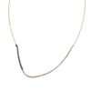 Black & Gold Inflecto Necklace - Colleen Mauer Designs