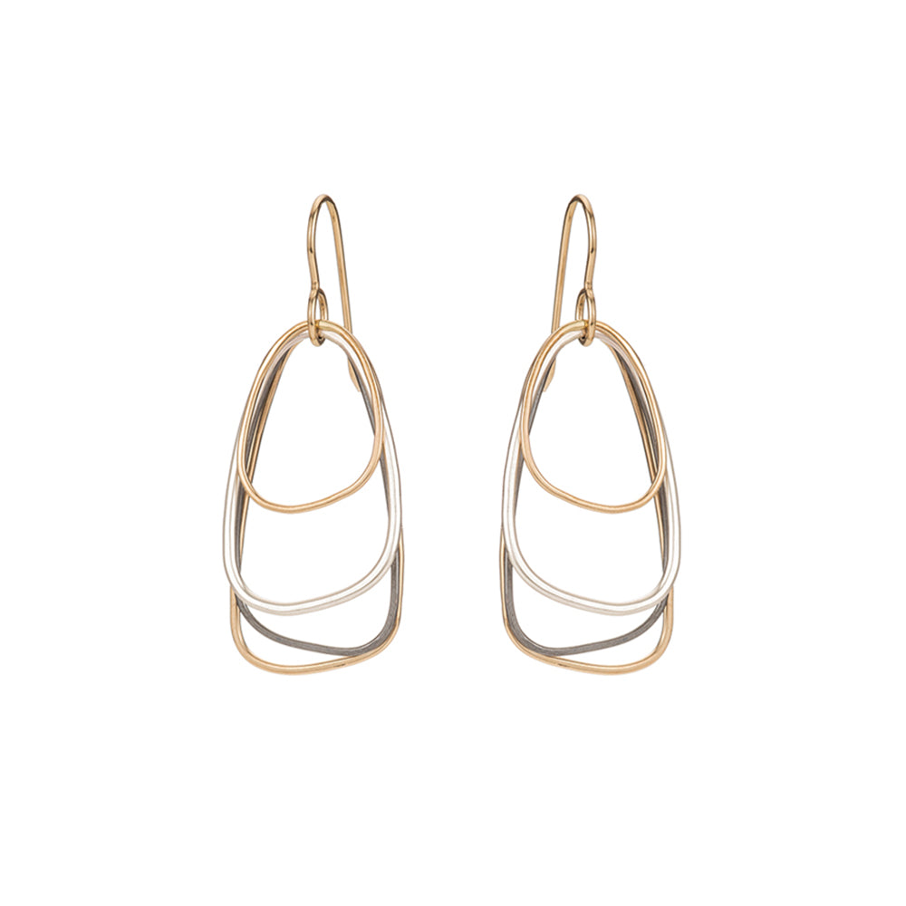 Multi-Triangle Earrings - Colleen Mauer Designs