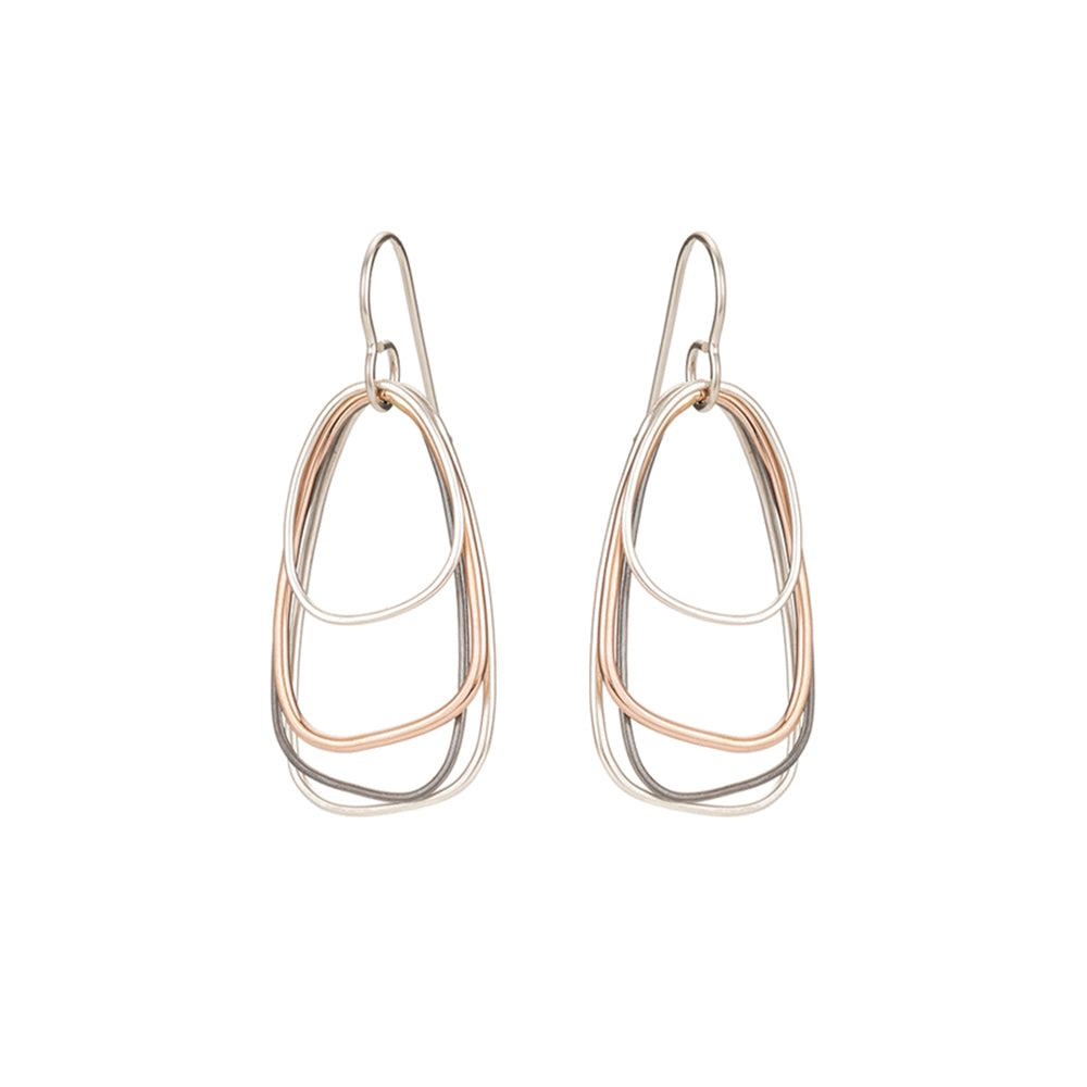 Multi-Triangle Earrings - Colleen Mauer Designs