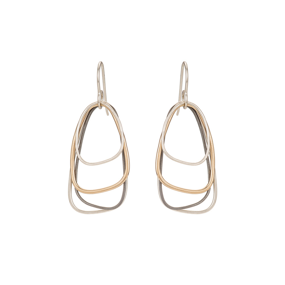 Multi-Triangle Earrings - Colleen Mauer Designs