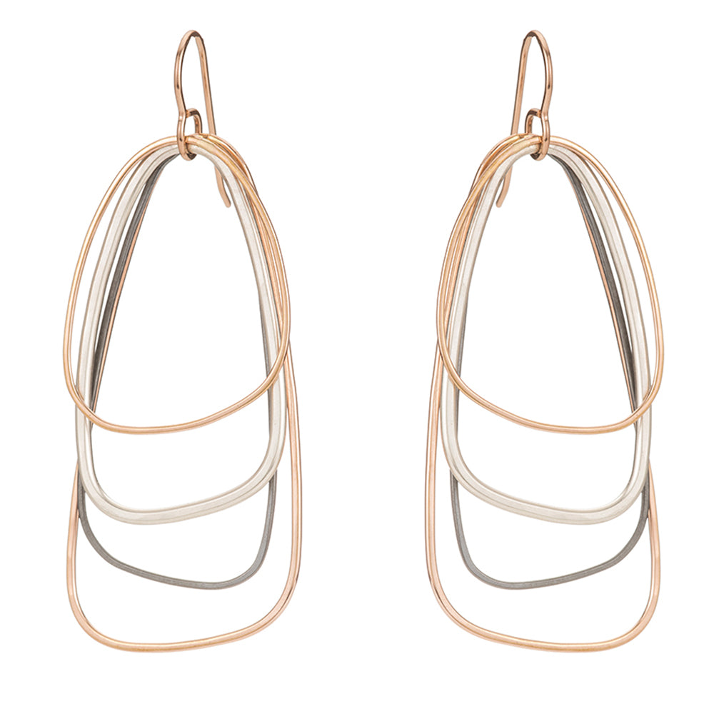 Multi-Triangle Earrings - Colleen Mauer Designs