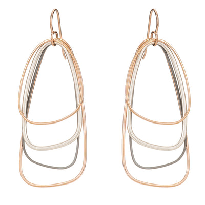 Multi-Triangle Earrings - Colleen Mauer Designs