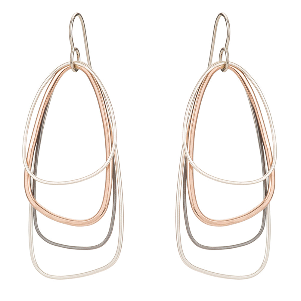 Multi-Triangle Earrings - Colleen Mauer Designs