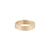 14k Gold Round Ring with Tiny Diamond - Colleen Mauer Designs