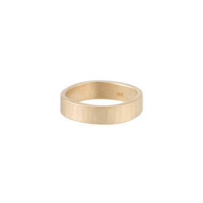 14k Gold Round Ring - Colleen Mauer Designs