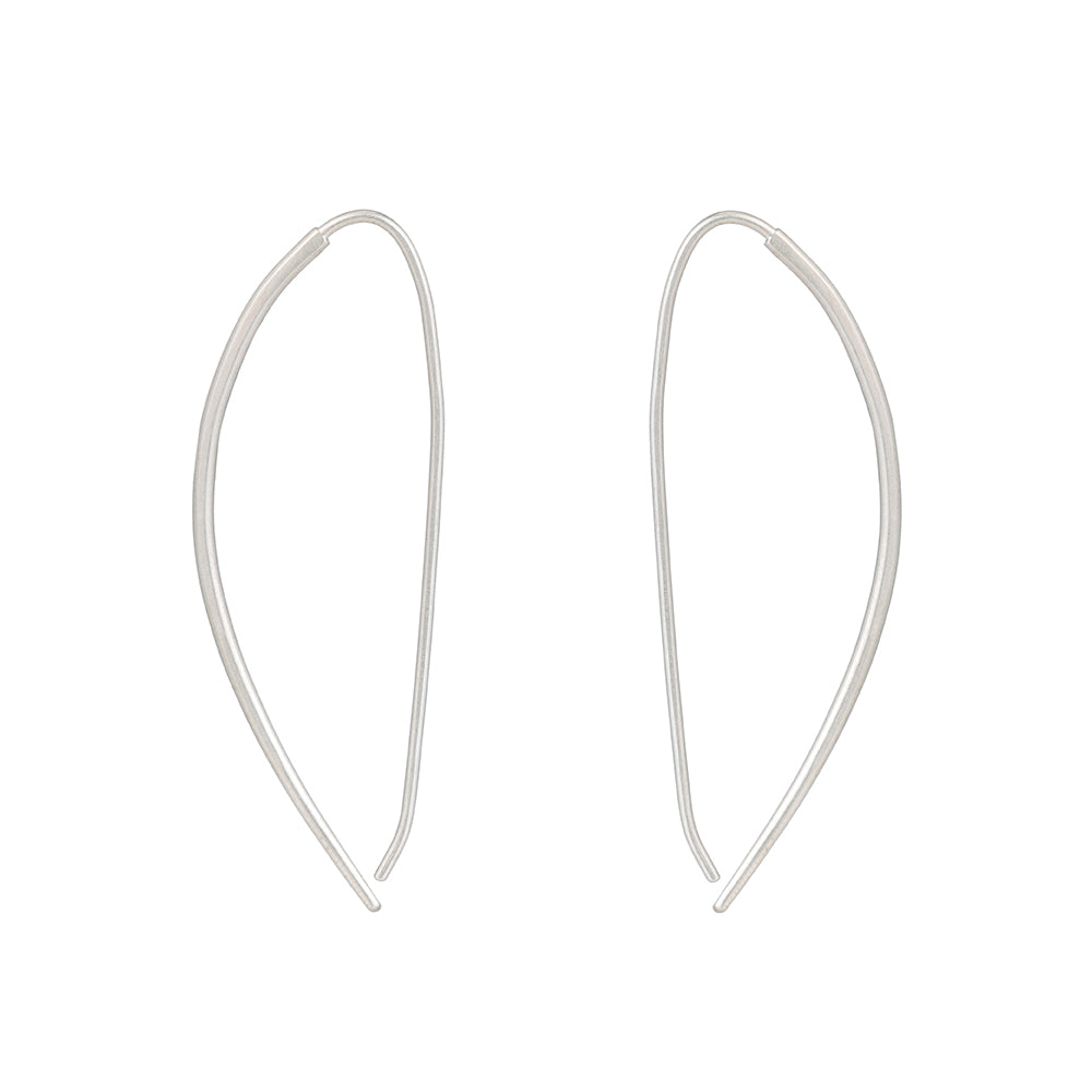 Mercury Pull-Through Hoop Earrings - Colleen Mauer Designs