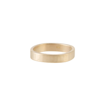 14k Gold Round Ring - Colleen Mauer Designs