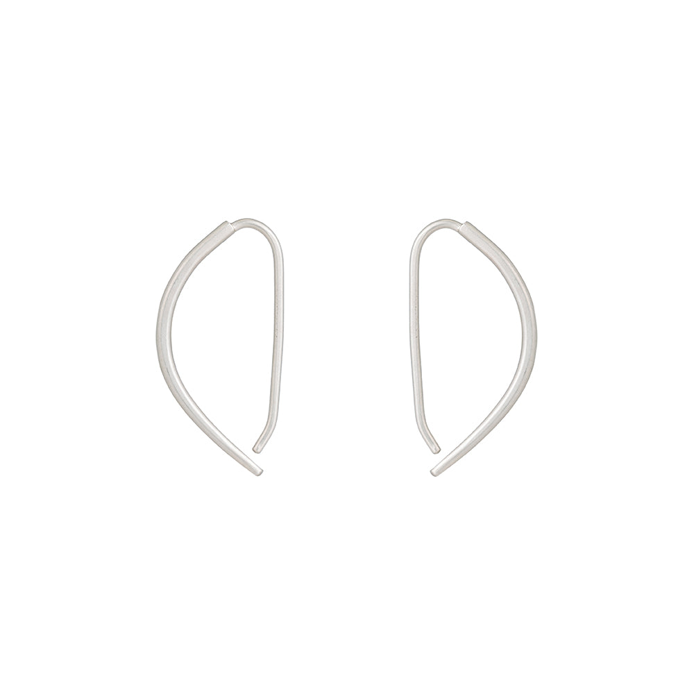Mercury Pull-Through Hoop Earrings - Colleen Mauer Designs