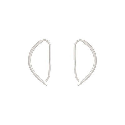 Mercury Pull-Through Hoop Earrings - Colleen Mauer Designs