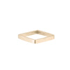 14k Gold Square Ring - Colleen Mauer Designs