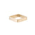 14k Gold Square Ring with Tiny Diamond - Colleen Mauer Designs