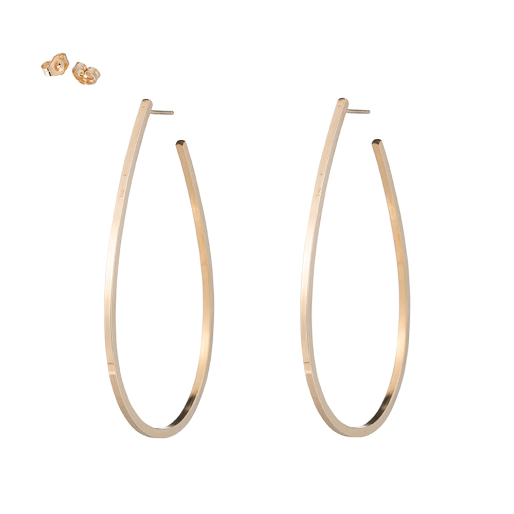 Saturn Hoop Earrings - Colleen Mauer Designs