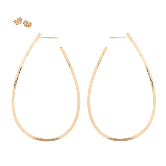 Saturn Hoop Earrings