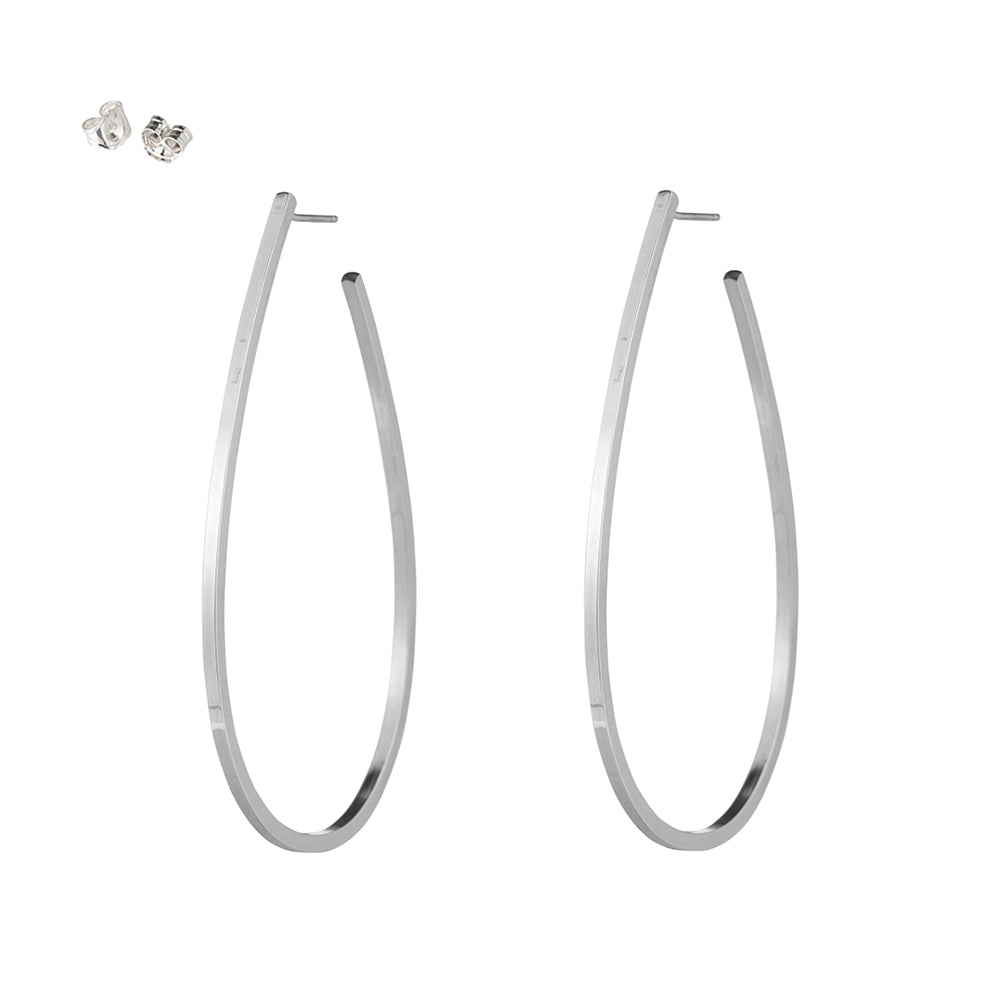 Saturn Hoop Earrings - Colleen Mauer Designs