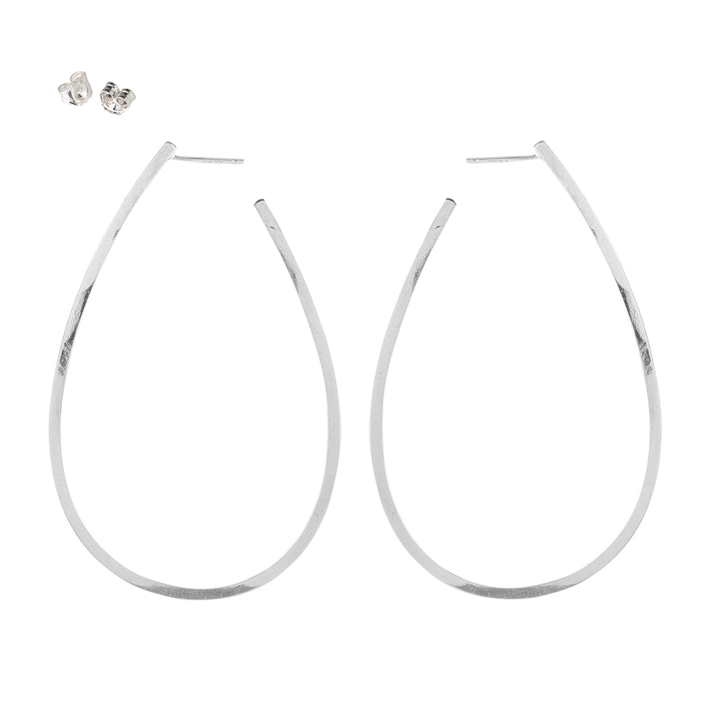 Saturn Hoop Earrings - Colleen Mauer Designs