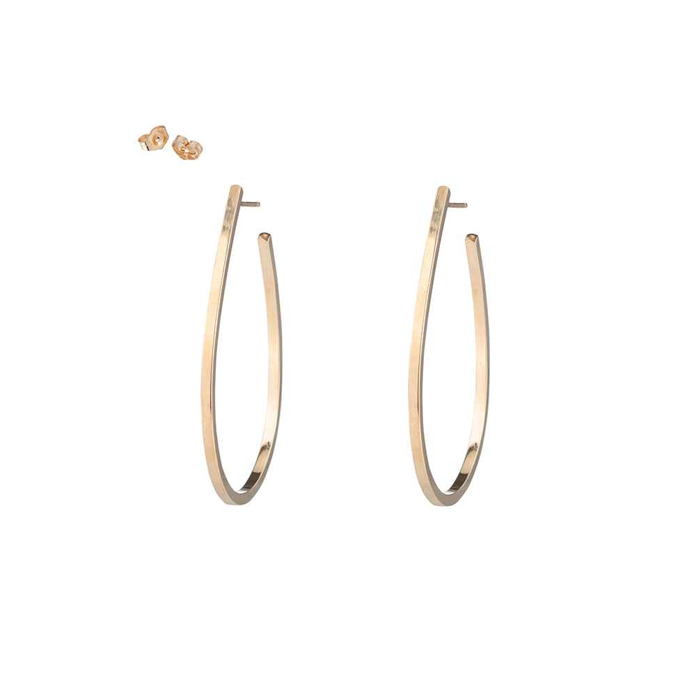 Saturn Hoop Earrings - Colleen Mauer Designs